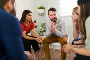 Group therapy session